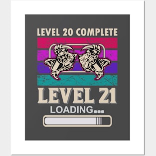 2021 loading Gamer Posters and Art